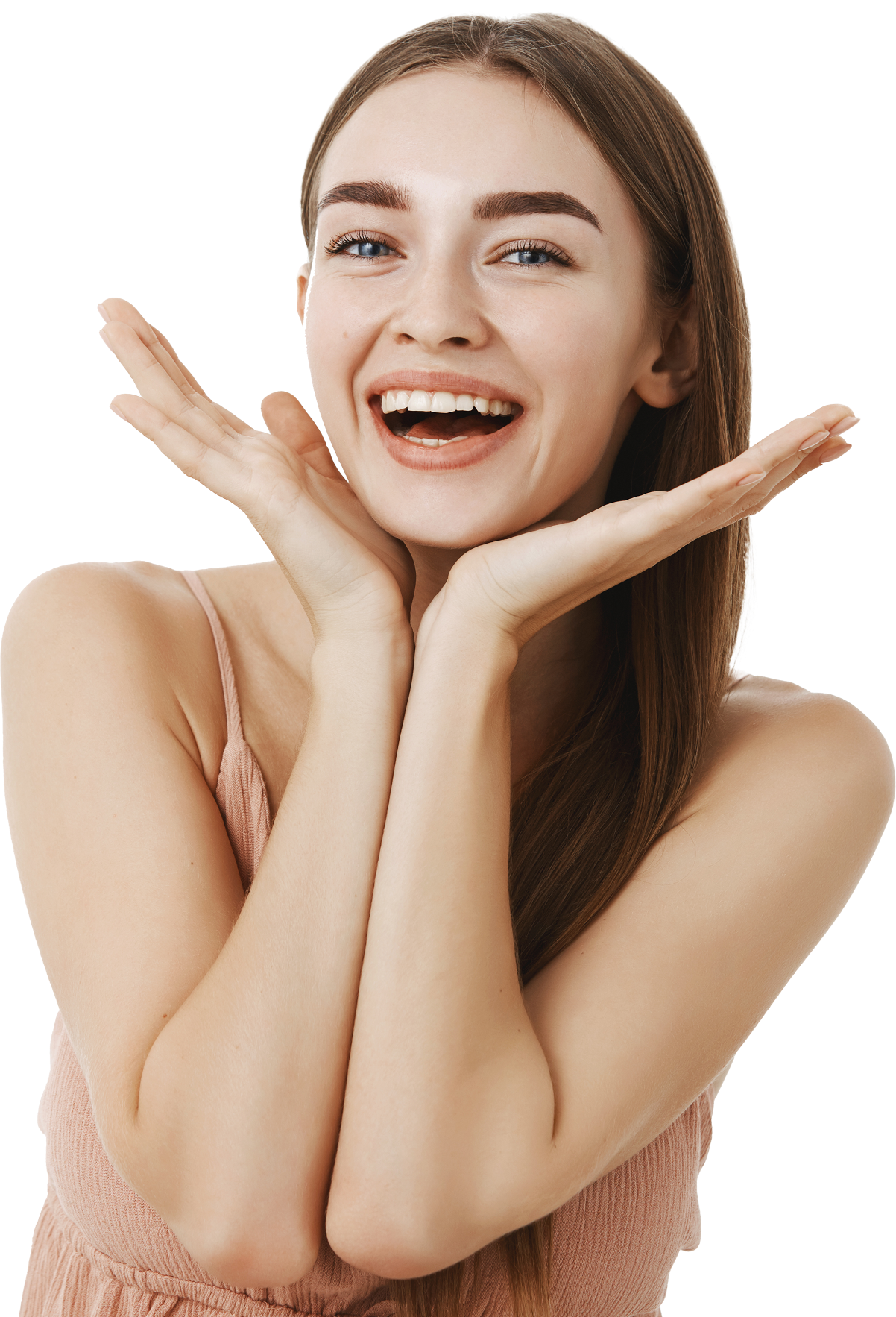 Smiling woman