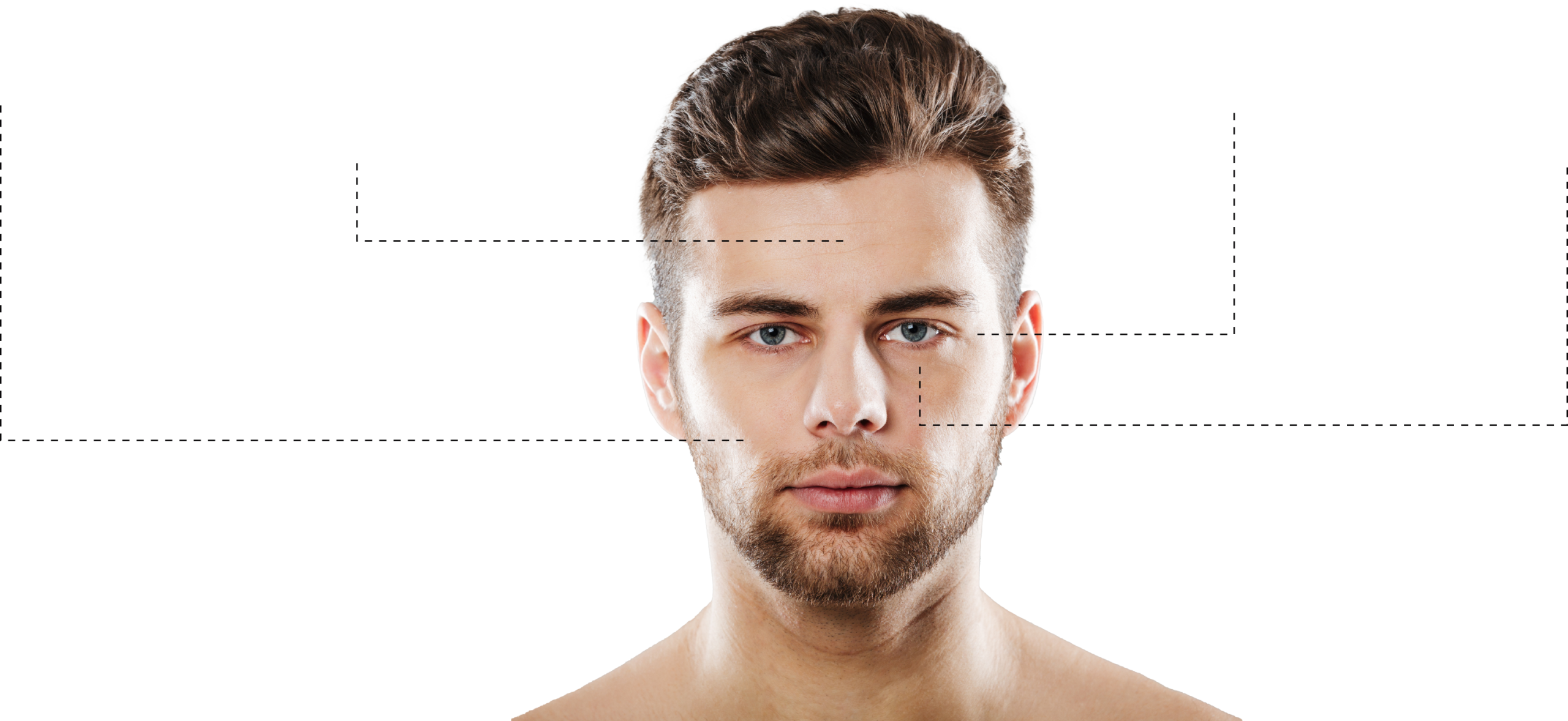 Man's face